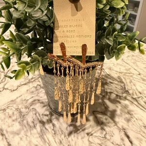 Gold Dangle Earrings